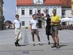 4 boys in Varaždin